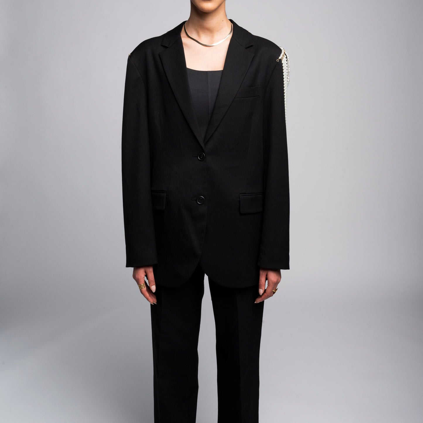 Blazer perla
