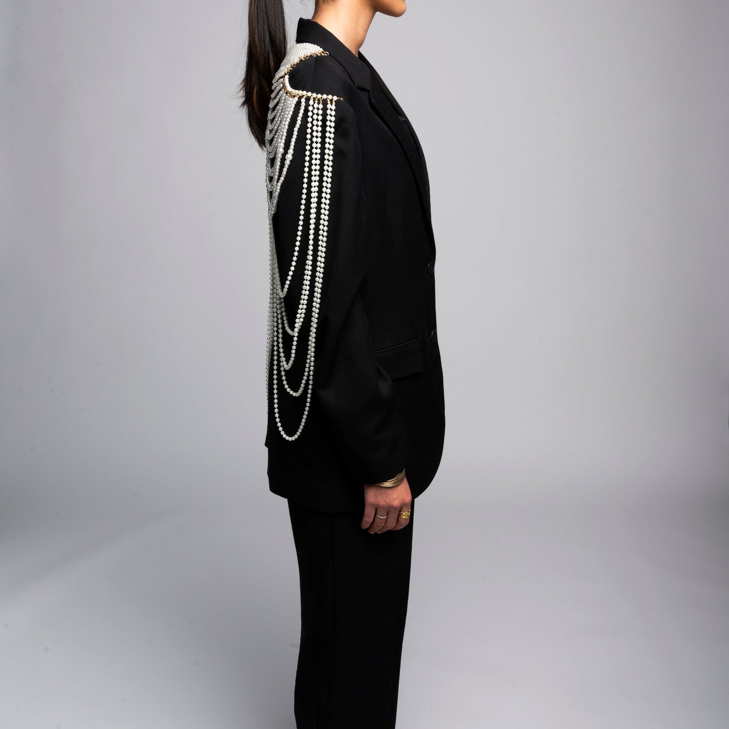 Blazer perla